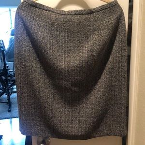 3/$30 VTG 1990’s K Studio Fully Lined Black & White Twill Weave Skirt Size 14